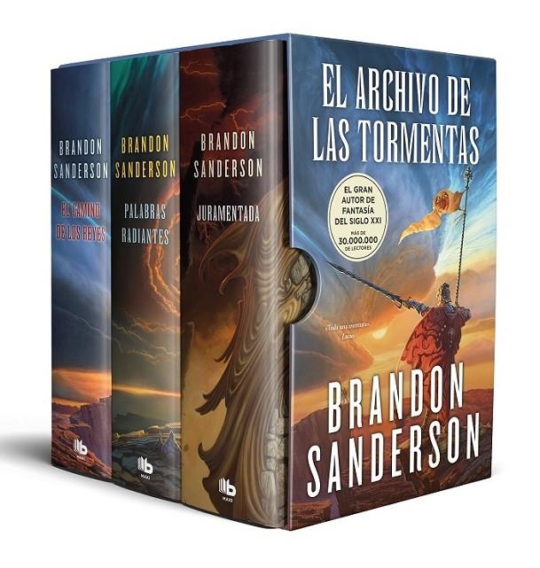 EL ARCHIVO DE LAS TORMENTAS (ESTUCHE CON LOS 3 PRIMEROS LIBROS) | 9788413149615 | BRANDON SANDERSON | Tienda de Cómics, Manga, Magic y Pokémon en Torrejón de Ardoz