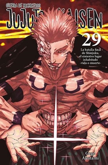 JUJUTSU KAISEN 29 | 9788467975826 | GEGE AKUTAMI | Tienda de Cómics, Manga, Magic y Pokémon en Torrejón de Ardoz