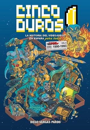 CINCO DUROS # 03 LA HISTORIA DEL VIDEOJUEGO EN ESPAÑA PARA TODOS 1988 A 1989 | 9791387689865 | DIEGO VARGAS | Tienda de Cómics, Manga, Magic y Pokémon en Torrejón de Ardoz