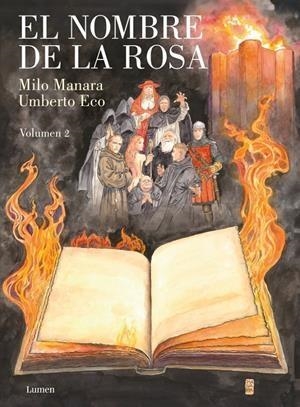 EL NOMBRE DE LA ROSA. VOLUMEN 2. LA NOVELA GRAFICA | 9788426425713 | MILO MANARA - UMBERTO ECO | Tienda de Cómics, Manga, Magic y Pokémon en Torrejón de Ardoz