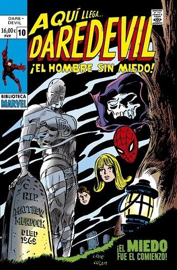 BIBLIOTECA MARVEL DAREDEVIL # 10 | 9791370136925 | GENE COLAN - STAN LEE | Tienda de Cómics, Manga, Magic y Pokémon en Torrejón de Ardoz