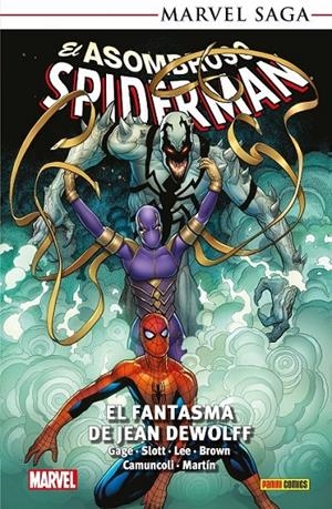 MARVEL SAGA TPB. EL ASOMBROSO SPIDERMAN 33 EL FANTASMA DE JEAN DEWOLF | 9791370137250 | MARCOS MARTIN - DAN SLOTT - STAN LEE -REILLY BROWN - CHRISTOS CAGE - GIUSEPPE CAMMUNCOLI | Tienda de Cómics, Manga, Magic y Pokémon en Torrejón de Ardoz
