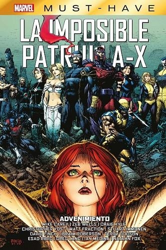 MARVEL MUST-HAVE LA IMPOSIBLE PATRULLA-X # 15 ADVENIMIENTO | 9791370137281 | GREG LAND - MATT FRACTION - MIKE CAREY - DAVID FINCH - MIKE CHOI - CHRIS YOST | Tienda de Cómics, Manga, Magic y Pokémon en Torrejón de Ardoz