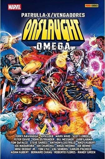 PATRULLA-X/VENGADORES: ONSLAUGHT OMEGA | 9788410497931 | PETER DAVID - IAN CHURCHILL -  MARK WAID - ANDY KUBERT - CARLOS PACHECO - JEPH LOEB - ADAM KUBERT | Tienda de Cómics, Manga, Magic y Pokémon en Torrejón de Ardoz