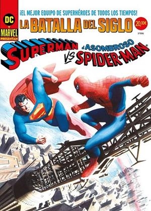 SUPERMAN VS. EL ASOMBROSO SPIDERMAN, DC / MARVEL TREASURY EDITION PORTADA ALEX ROSS | 9791370137656 | ROSS ANDRU - GERRY CONWAY | Tienda de Cómics, Manga, Magic y Pokémon en Torrejón de Ardoz