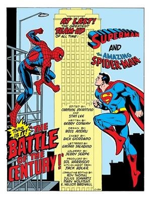 SUPERMAN VS. EL ASOMBROSO SPIDERMAN, DC / MARVEL TREASURY EDITION PORTADA ALTERNATIVA (PORTADA PROVISIONAL) | 9791370137663 | ROSS ANDRU - GERRY CONWAY | Tienda de Cómics, Manga, Magic y Pokémon en Torrejón de Ardoz