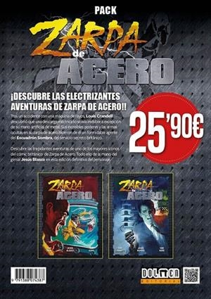 PACK ZARPA DE ACERO | 9791388074387 | JESÚS BLASCO - KEN BULMER | Tienda de Cómics, Manga, Magic y Pokémon en Torrejón de Ardoz