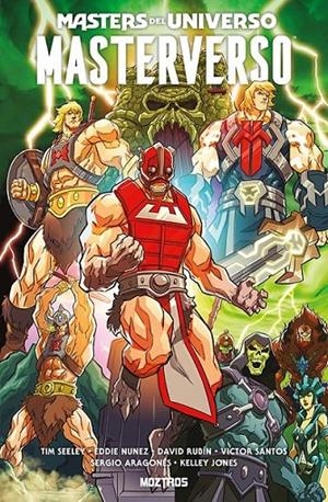 MASTERS DEL UNIVERSO. MASTERVERSO | 9791387953393 | CLAUDIA BALBONI - DANIEL “PEZ!” LOPEZ - DAVID RUBÍN - EDDIE NUNEZ - FICO OSSIO - KELLEY JONES | Tienda de Cómics, Manga, Magic y Pokémon en Torrejón de Ardoz