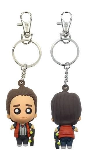 MARTY MCFLY LLAVERO CABEZON GOMA POKIS REGRESO AL FUTURO | 8436546890140 | Tienda de Cómics, Manga, Magic y Pokémon en Torrejón de Ardoz