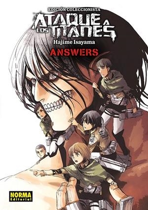 GUÍA ATAQUE A LOS TITANES EDICIÓN COLECCIONISTA, ANSWERS | 9788467981551 | HAJIME ISAYAMA | Tienda de Cómics, Manga, Magic y Pokémon en Torrejón de Ardoz