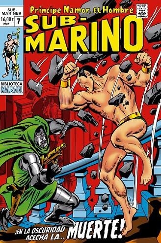 BIBLIOTECA MARVEL NAMOR, EL HOMBRE SUBMARINO # 07 | 9791370137861 | ROY THOMAS - MARIE SEVERIN - GENE COLAN - JOE SINNOT | Tienda de Cómics, Manga, Magic y Pokémon en Torrejón de Ardoz