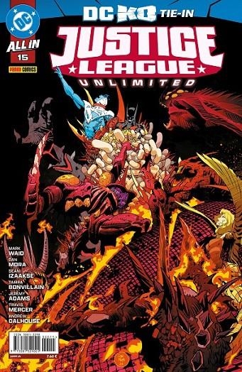 ALL IN JUSTICE LEAGUE UNLIMITED # 15 | 977308132900100015 | DAN MORA - JEREMY ADAMS - MARK WAID - SEAN IZAAKSE | Tienda de Cómics, Manga, Magic y Pokémon en Torrejón de Ardoz