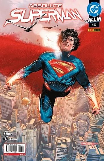 ABSOLUTE SUPERMAN # 15 | 977308128700400015 | JASON AARON - JUAN FERREYRA | Tienda de Cómics, Manga, Magic y Pokémon en Torrejón de Ardoz