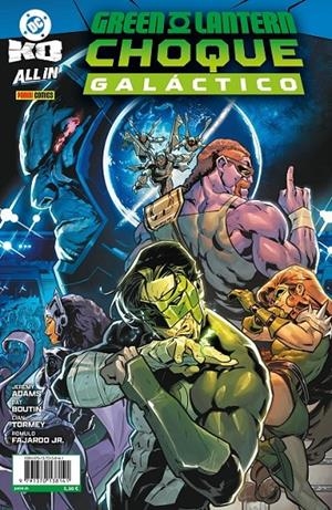 DC K.O. GREEN LANTERN CHOQUE GALÁCTICO | 9791370138141 | CIAN TORMEY - JEREMY ADAMS - PAT BOUTIN | Tienda de Cómics, Manga, Magic y Pokémon en Torrejón de Ardoz