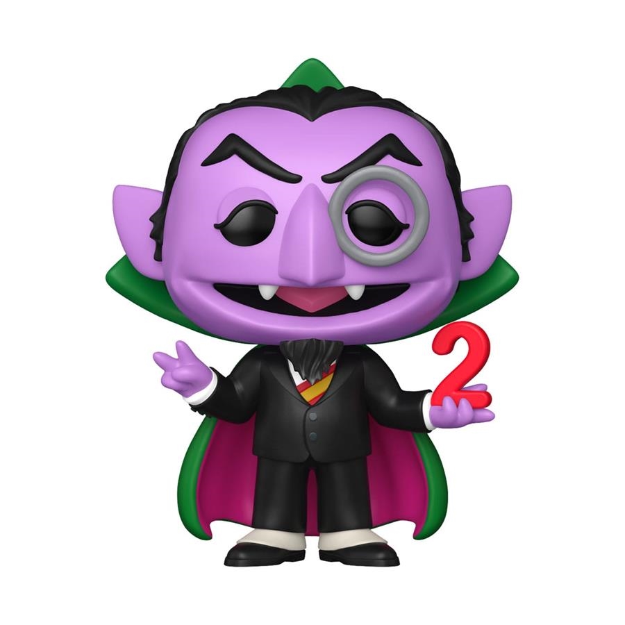 Sesame Street Figura Funko POP! TV Vinyl The Count Nº 1792 | 889698862356 | Tienda de Cómics, Manga, Magic y Pokémon en Torrejón de Ardoz