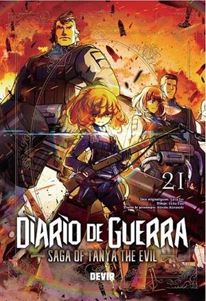 DIARIO DE GUERRA - SAGA OF TANYA THE EVIL NUM. 21 | 9791387885304 | CARLO ZEN - CHIKA TOUJYOU | Tienda de Cómics, Manga, Magic y Pokémon en Torrejón de Ardoz