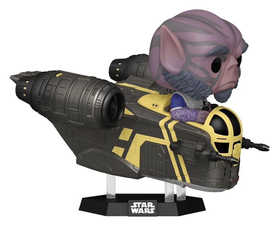 Star Wars: The Mandalorian and Grogu fUNKO POP! Rides Deluxe Zeb Orrelios in the Razor Crest Nº 838 | 889698925655 | Tienda de Cómics, Manga, Magic y Pokémon en Torrejón de Ardoz