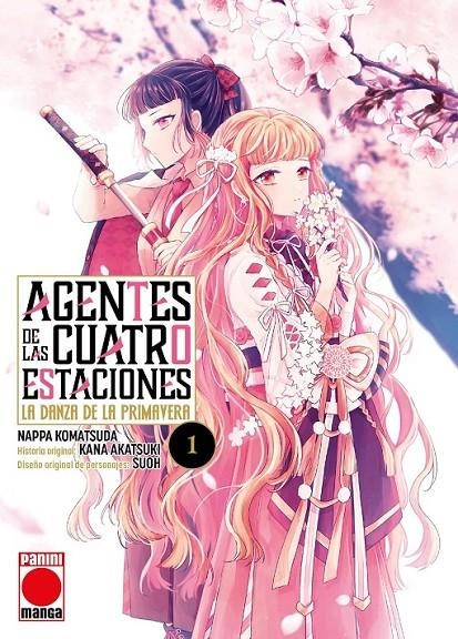 AGENTES DE LAS CUATRO ESTACIONES # 01  la danza de la primavera | 9791370136369 | KANA AKATSUKI - NAPPA KOMATSUDA - SUOH | Tienda de Cómics, Manga, Magic y Pokémon en Torrejón de Ardoz
