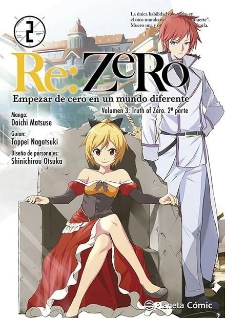 RE:ZERO CHAPTER 3 (MANGA) Nº 02/11 | 9791387781781 | TAPPEI NAGATSUKI - DAICHI MATSUSE - | Tienda de Cómics, Manga, Magic y Pokémon en Torrejón de Ardoz