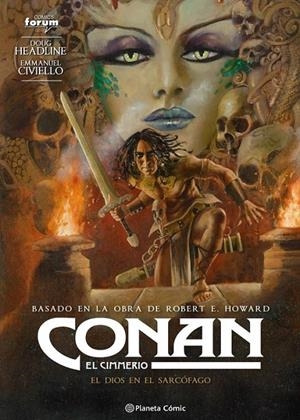 CONAN: EL CIMMERIO Nº11 EL DIOS EN EL SARCÓFAGO | 9791388100147 | PATRICE LOUINET - PAOLO MARTINELLO - ROBERT E. HOWARD | Tienda de Cómics, Manga, Magic y Pokémon en Torrejón de Ardoz