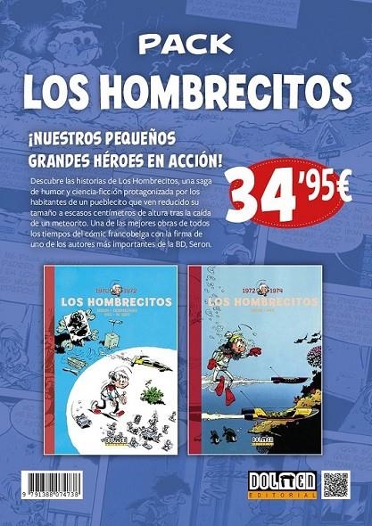 LOS HOMBRECITOS PACK | 9791388074738 | PIERRE SERON - ALBERT DESPRECHINS | Tienda de Cómics, Manga, Magic y Pokémon en Torrejón de Ardoz
