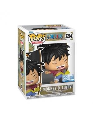 Funko POP! Vinyl (Exc) Monkey D. Luffy with Flag - One Piece Nº 2214 | 889698919708 | Tienda de Cómics, Manga, Magic y Pokémon en Torrejón de Ardoz