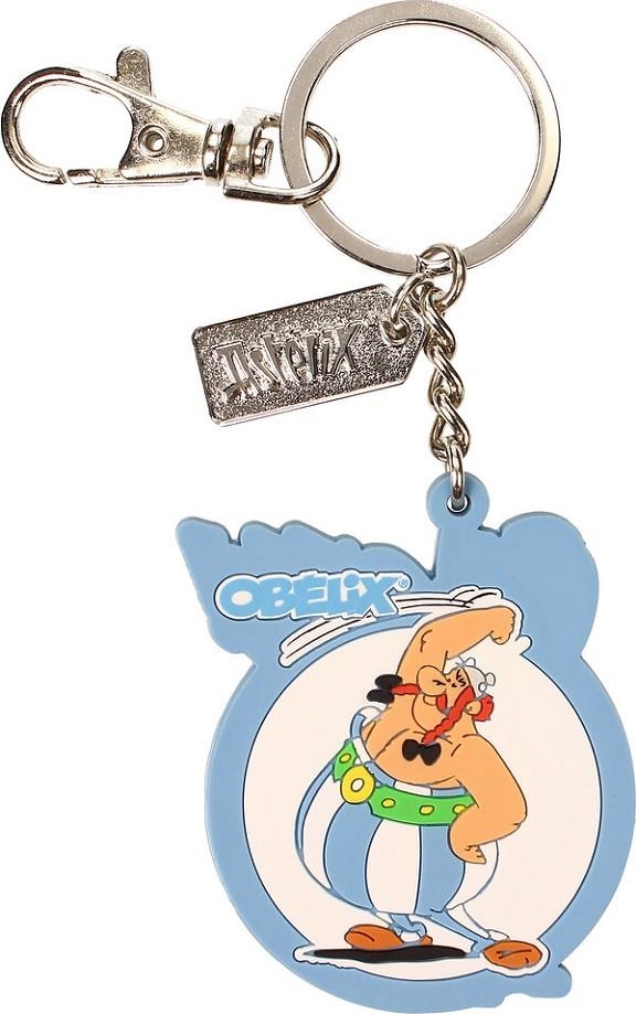 OBELIX PAFFF LLAVERO REVERSIBLE GOMA ASTERIX | 8436535278058 | Tienda de Cómics, Manga, Magic y Pokémon en Torrejón de Ardoz