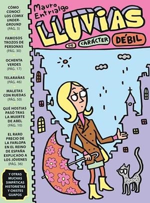 LLUVIAS DE CARACTER DÉBIL | 9791387995195 | MAURO ENTRIALGO | Tienda de Cómics, Manga, Magic y Pokémon en Torrejón de Ardoz