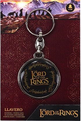 LOGO LLAVERO REDONDO EL SEÑOR DE LOS ANILLOS | 8435450269486 | Tienda de Cómics, Manga, Magic y Pokémon en Torrejón de Ardoz