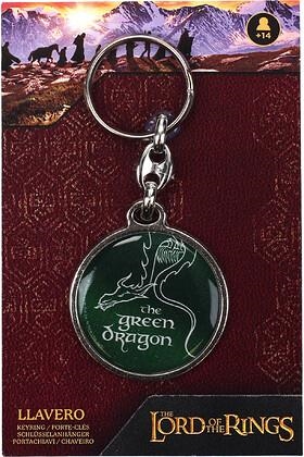 THE GREEN DRAGON LLAVERO REDONDO EL SEÑOR DE LOS ANILLOS | 8435450269516 | Tienda de Cómics, Manga, Magic y Pokémon en Torrejón de Ardoz