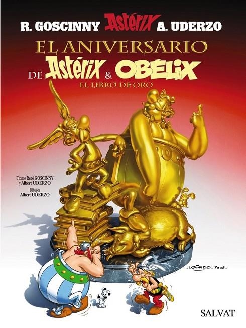 ANIVERSARIO ASTERIX OBELIX LIBRO DE ORO N.34 | 9788421683941 | ALBERT UDERZO - RENE GOSCINNY | Tienda de Cómics, Manga, Magic y Pokémon en Torrejón de Ardoz