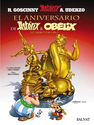 ANIVERSARIO ASTERIX OBELIX LIBRO DE ORO N.34 | 9788421683941 | ALBERT UDERZO - RENE GOSCINNY | Tienda de Cómics, Manga, Magic y Pokémon en Torrejón de Ardoz