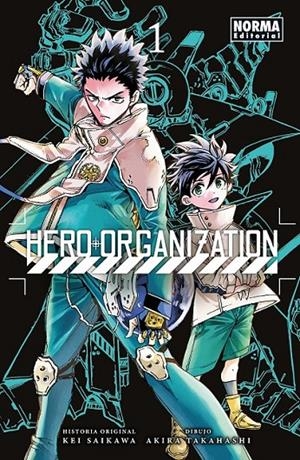HERO ORGANIZATION # 01 | 9788467982909 | KEI SAIKAWA - AKIRA TAKAHASHI | Tienda de Cómics, Manga, Magic y Pokémon en Torrejón de Ardoz
