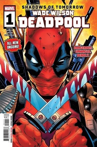 WADE WILSON MASACRE 01 MASACRE (# 73) (PORTADA PROVISIONAL) | 977301770900600008 | GEOFF SHAW - CARLOS VILLA - BENJAMIN PERCY - GAIL SIMONE | Tienda de Cómics, Manga, Magic y Pokémon en Torrejón de Ardoz