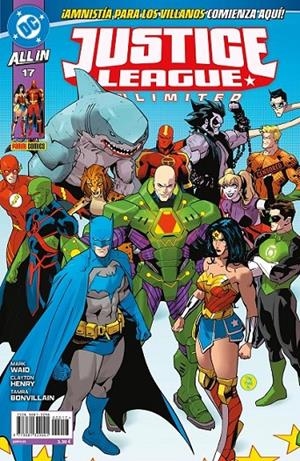 ALL IN JUSTICE LEAGUE UNLIMITED # 17 | 977308132900100017 | CLAYTON HENRY - MARK WAID | Tienda de Cómics, Manga, Magic y Pokémon en Torrejón de Ardoz
