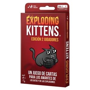 Exploding Kittens Edición 2 Jugadores | 8100830418272 | Tienda de Cómics, Manga, Magic y Pokémon en Torrejón de Ardoz