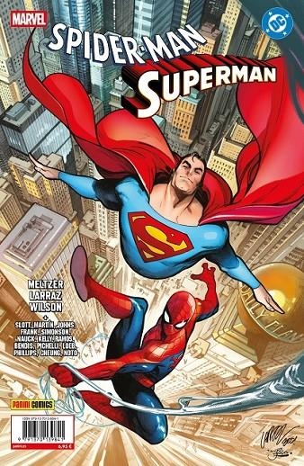 SPIDERMAN / SUPERMAN PORTADA PEPE LARRAZ | 9791370139841 | GARY FRANK - GEOFF JOHNS - LOUISE SIMONSON - STEPHANIE PHILLIPS - PEPE LARRAZ - TODD NAUCK | Tienda de Cómics, Manga, Magic y Pokémon en Torrejón de Ardoz