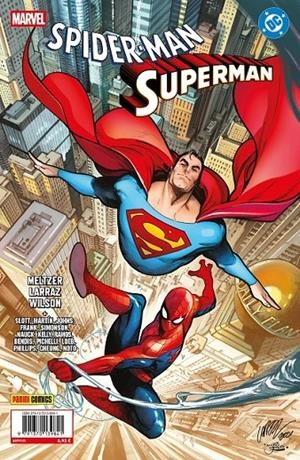 SPIDERMAN / SUPERMAN PORTADA PEPE LARRAZ | 9791370139841 | GARY FRANK - GEOFF JOHNS - LOUISE SIMONSON - STEPHANIE PHILLIPS - PEPE LARRAZ - TODD NAUCK | Tienda de Cómics, Manga, Magic y Pokémon en Torrejón de Ardoz
