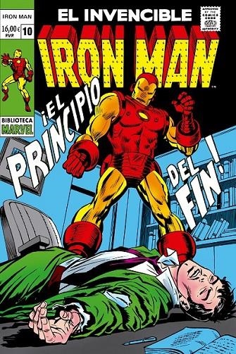 BIBLIOTECA MARVEL EL INVENCIBLE IRON MAN # 10 | 9791370139360 | GEORGE TUSKA - ARCHIE GOODWIN | Tienda de Cómics, Manga, Magic y Pokémon en Torrejón de Ardoz