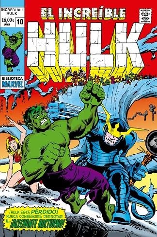 BIBLIOTECA MARVEL EL INCREÍBLE HULK # 10 | 9791370139384 | SAL BUSCEMA - HERB TRIMPE - ROY THOMAS | Tienda de Cómics, Manga, Magic y Pokémon en Torrejón de Ardoz