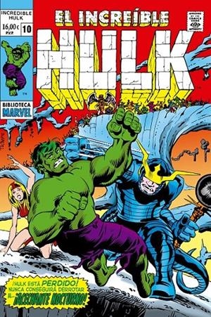 BIBLIOTECA MARVEL EL INCREÍBLE HULK # 10 | 9791370139384 | SAL BUSCEMA - HERB TRIMPE - ROY THOMAS | Tienda de Cómics, Manga, Magic y Pokémon en Torrejón de Ardoz
