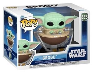 Star Wars: The Mandalorian and Grogu Funko POP! Grogu in Pram Nº 823 | 889698904513 | Tienda de Cómics, Manga, Magic y Pokémon en Torrejón de Ardoz