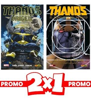 PROMO 2 X 1 THANOS, EL CONFLICTO DEL INFINITO + THANOS, ORIGEN | 8424248928094 | ALAN DAVIS - JIM STARLIN - JASON AARON - SIMONE BIANCHI | Tienda de Cómics, Manga, Magic y Pokémon en Torrejón de Ardoz