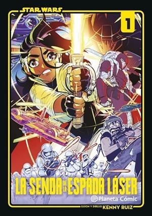 STAR WARS MANGA, LA SENDA DE LA ESPADA LASER # 01 | 9791387921699 | GEORGE LUCAS - KENNY RUIZ | Tienda de Cómics, Manga, Magic y Pokémon en Torrejón de Ardoz