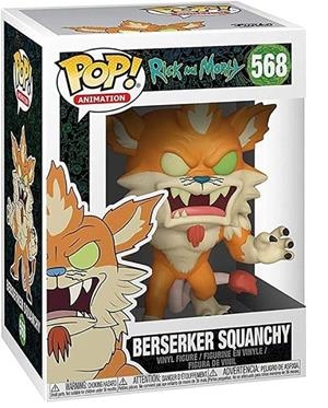 Rick y Morty Funko POP! Berserker Squanchy Nº 568 | 889698402514 | Tienda de Cómics, Manga, Magic y Pokémon en Torrejón de Ardoz
