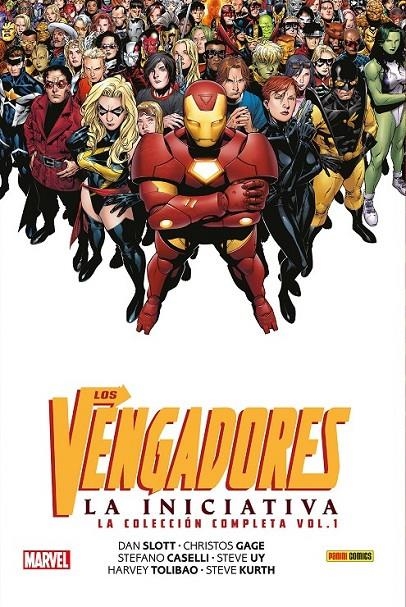 LOS VENGADORES LA INCIATIVA, LA COLECCIÓN COMPLETA # 01 (MARVEL LIMITED EDITION) | 9791370420154 | DAN SLOTT - STEFANO CASELLI - CHRISTOS GAGE - STEVE UY SALVADOR LARROCA - CLAYTON HENRY | Tienda de Cómics, Manga, Magic y Pokémon en Torrejón de Ardoz