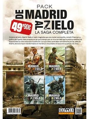 PACK DE MADRID AL ZIELO. LA SAGA COMPLETA | 9791388074974 | ALFONSO ZAMORA LLORENTE | Tienda de Cómics, Manga, Magic y Pokémon en Torrejón de Ardoz