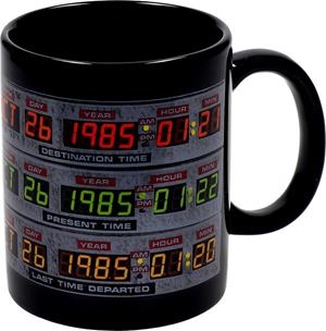 PANEL DE CONTROL TAZA CERÁMICA BACK TO THE FUTURE | 8435450207488 | Tienda de Cómics, Manga, Magic y Pokémon en Torrejón de Ardoz