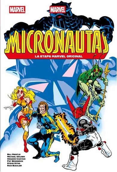 LOS MICRONAUTAS MARVEL LIMITED EDITION # 01 2ª EDICIÓN | 9788410497412 | BILL MANTLO - MICHAEL GOLDEN - HOWARD CHAYKIN - PAT BRODERICK - STEVE DITKO | Tienda de Cómics, Manga, Magic y Pokémon en Torrejón de Ardoz