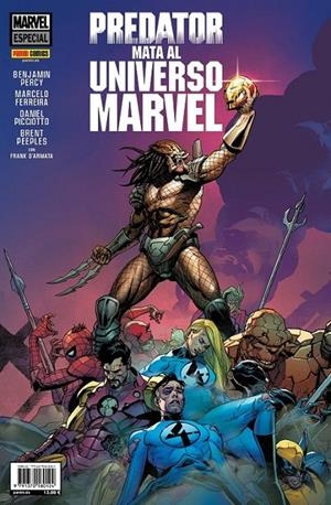 PREDATOR MATA AL UNIVERSO MARVEL | 9791370580124 | BENJAMIN PERCY - MARCELO FERREIRA - DANIEL PICCIOTTO - FRANK D'ARMATA | Tienda de Cómics, Manga, Magic y Pokémon en Torrejón de Ardoz